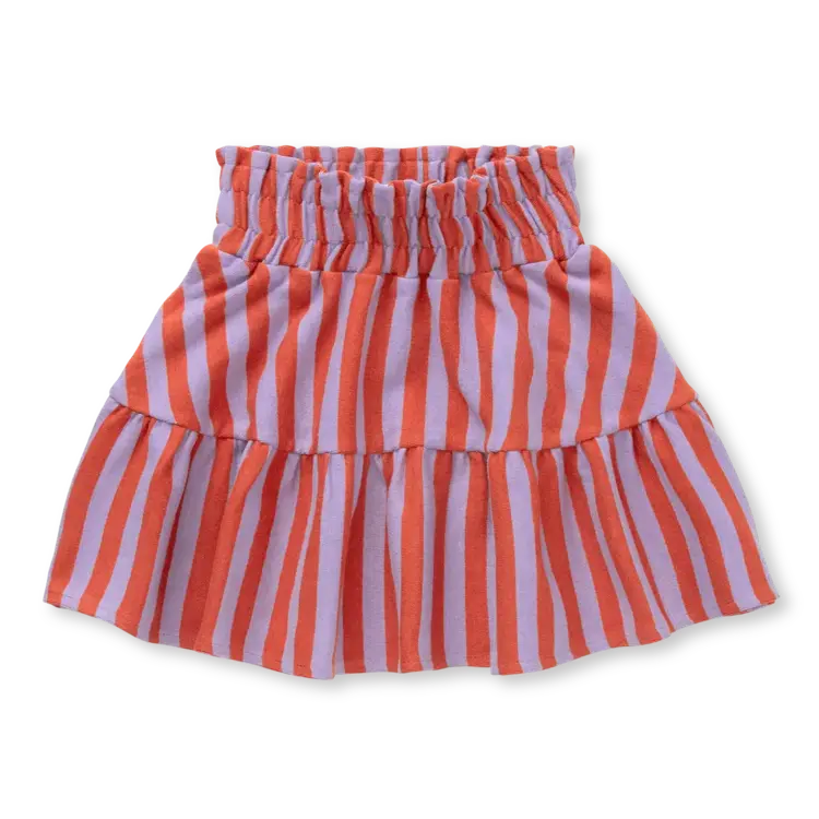 Sproet & Sprout Smock Skirt Stripe Lavender