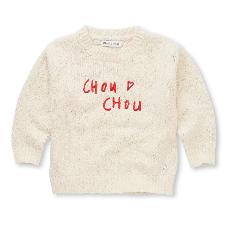 Sproet & Sprout Sweater Chou Chou Ivory