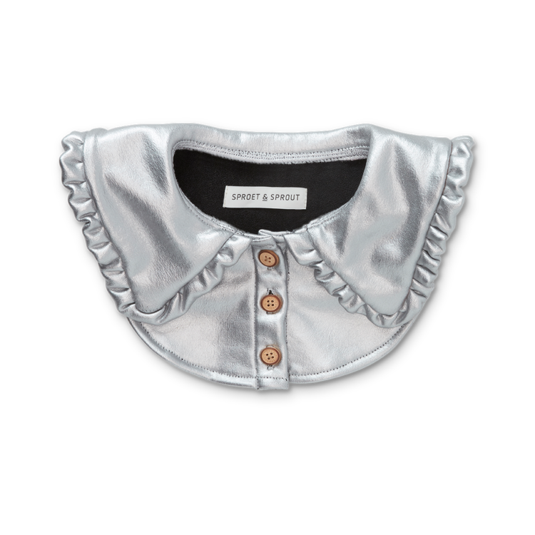 Sproet & Sprout Silver Ruffle Collar