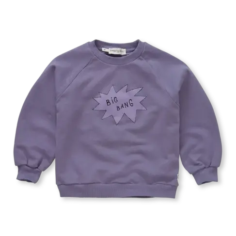 Sproet & Sprout Sweatshirt Big Bang Purple Night
