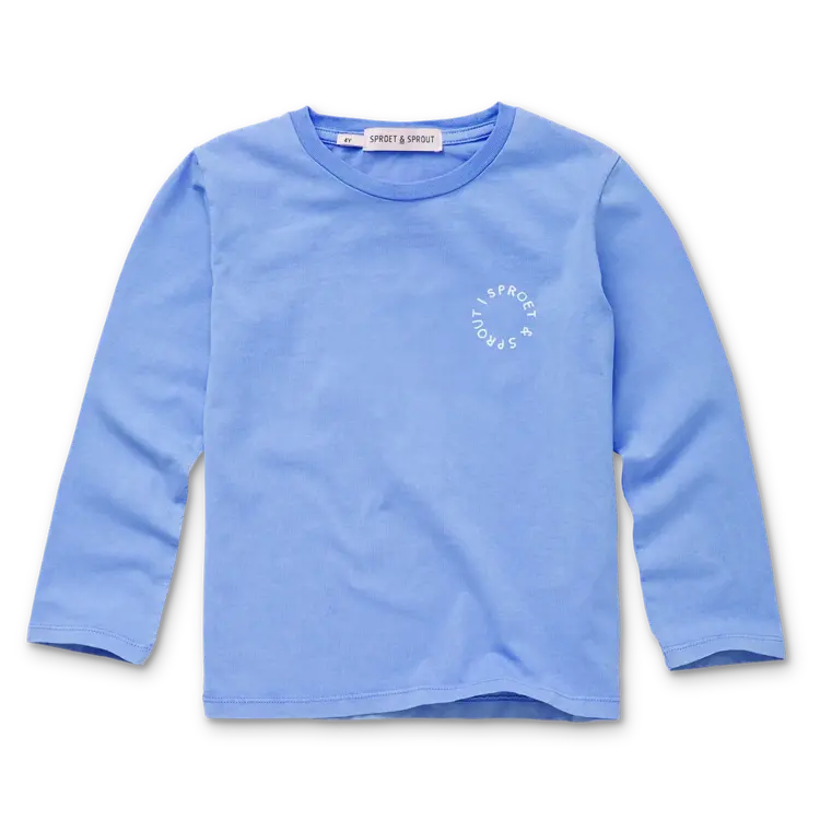 Sproet & Sprout T-shirt Freckle Logo Ultramarine