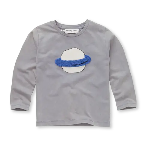 Sproet & Sprout T-shirt Saturn Stone Grey