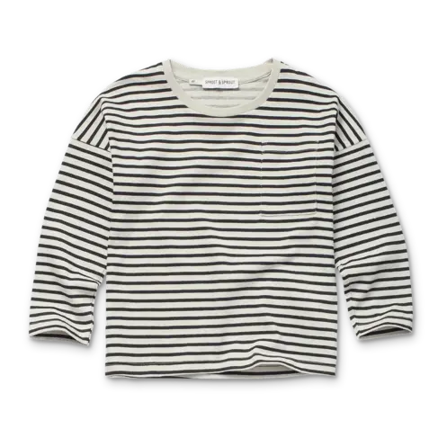 Sproet & Sprout T-shirt Stripes Ivory