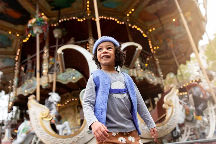 Sproet & Sprout T-shirt Saturn Stone Grey