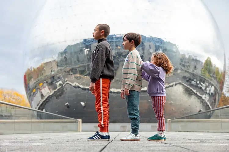 Sproet & Sprout Sweatpants Shady Green Sproet Print