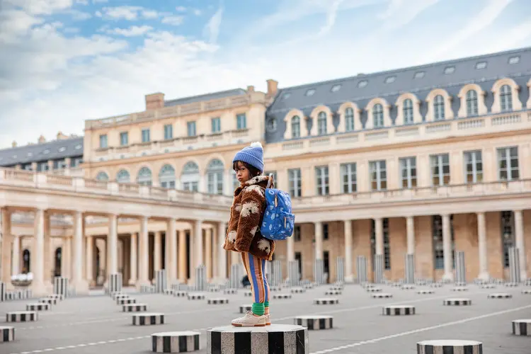 Sproet & Sprout Winter Legging Multi Clr Stripe - Sand