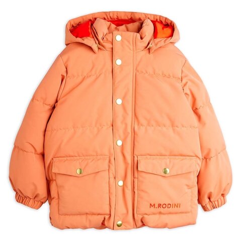 Mini Rodini Solid heavy puffer - Pink