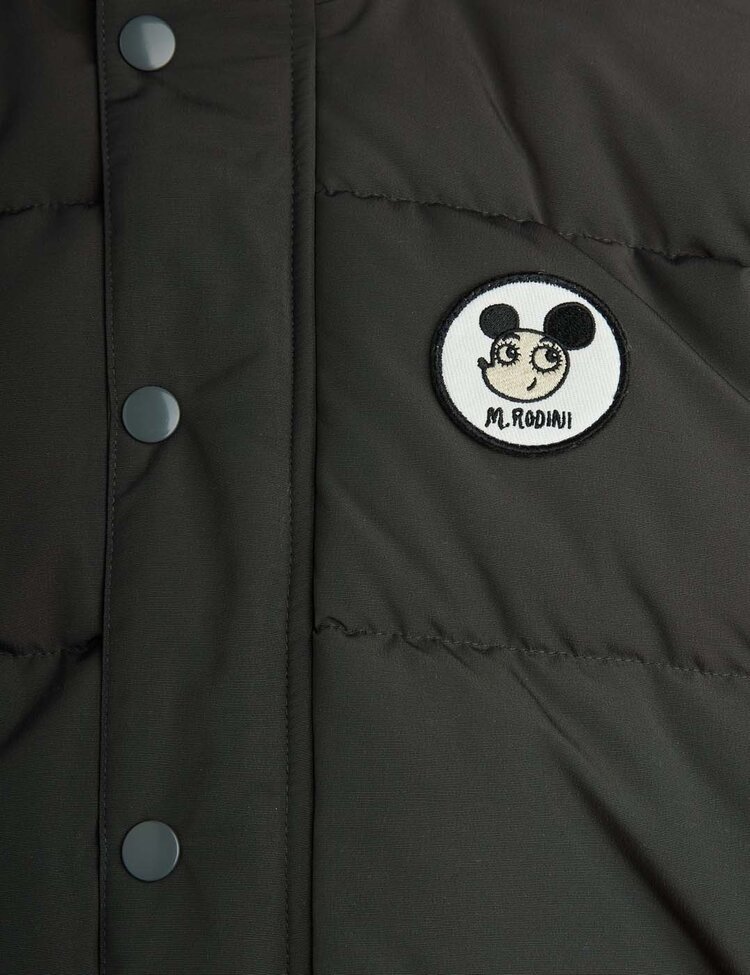 Mini Rodini Ritzratz patch puffer - Black