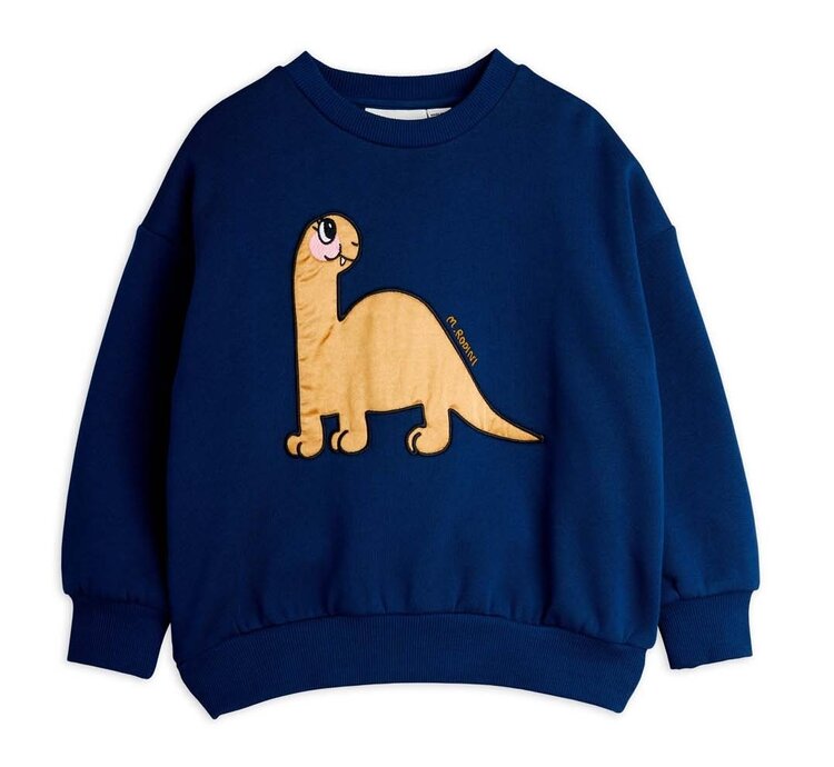 Mini Rodini Dino application blue sweatshirt
