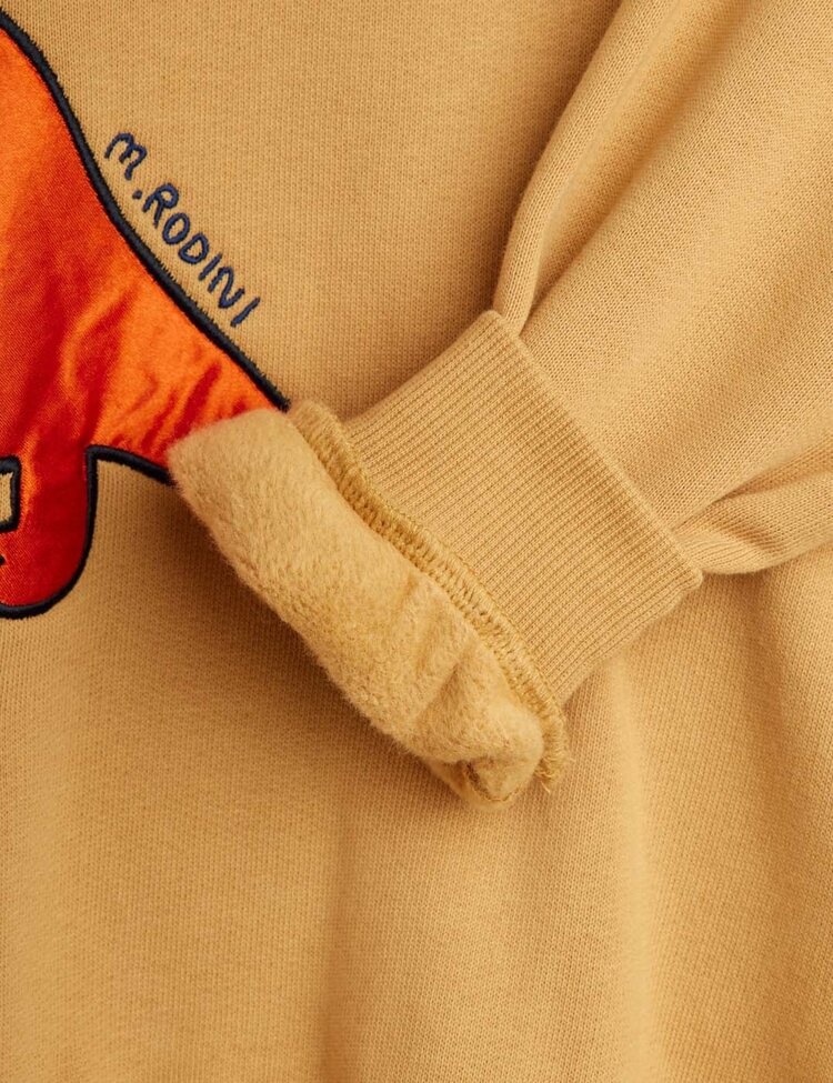 Mini Rodini Dino application red sweatshirt