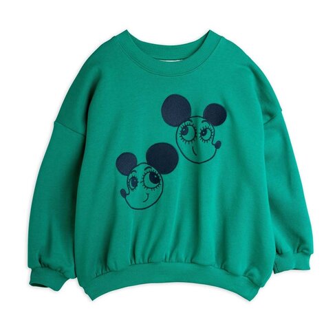 Mini Rodini Ritzratz emb sweatshirt - Green