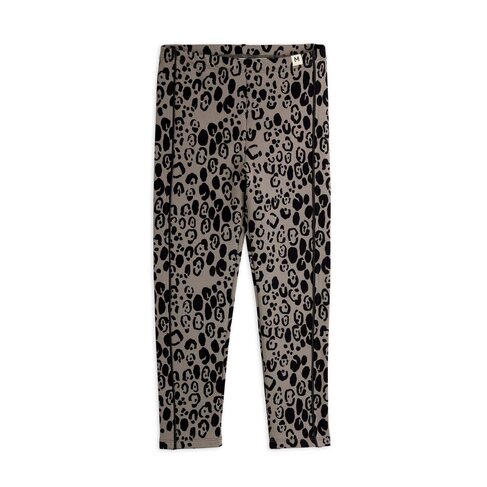 Mini Rodini Leopard aop brushed jersey leggings
