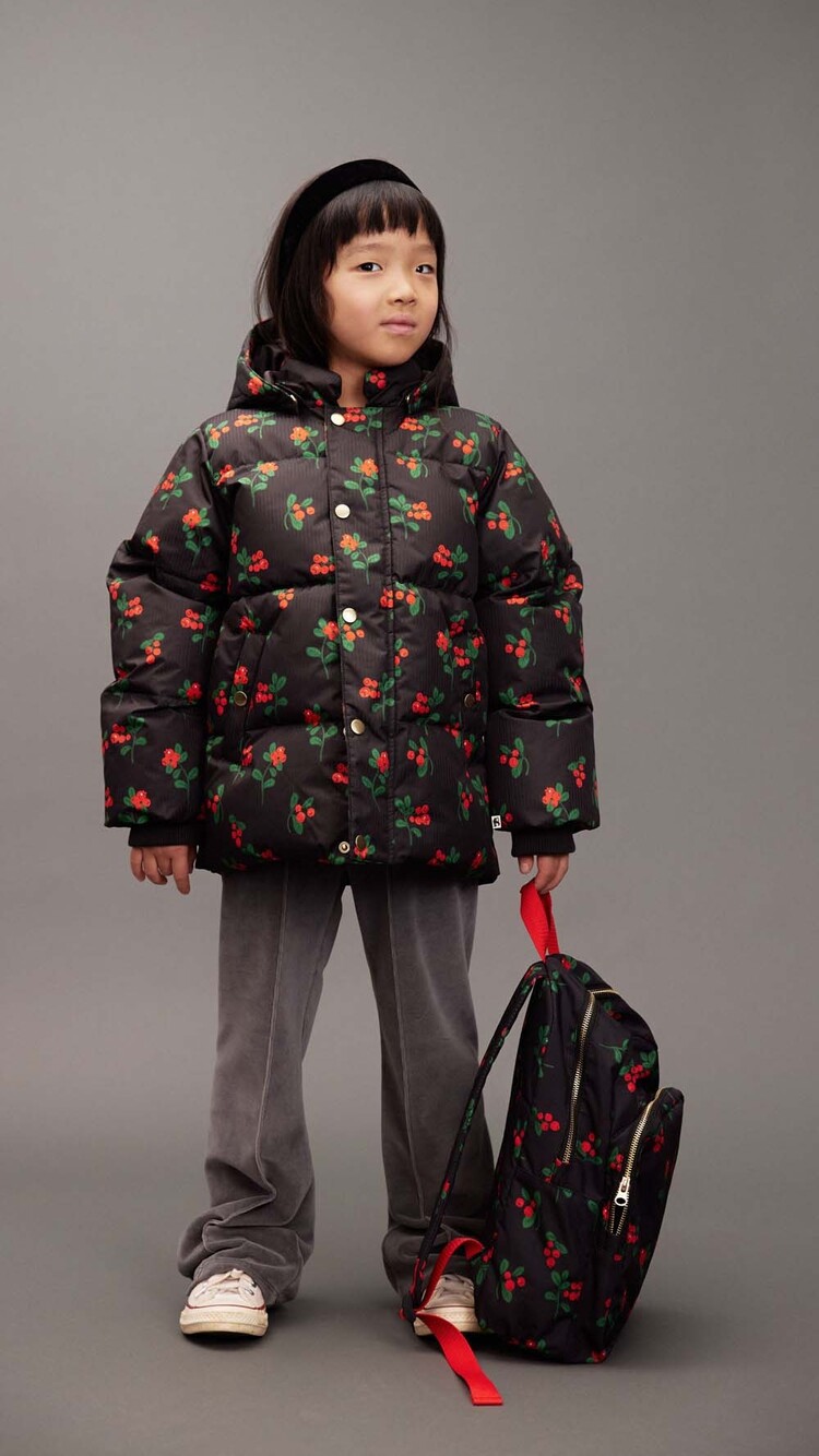 Mini Rodini Lingonberries aop backpack