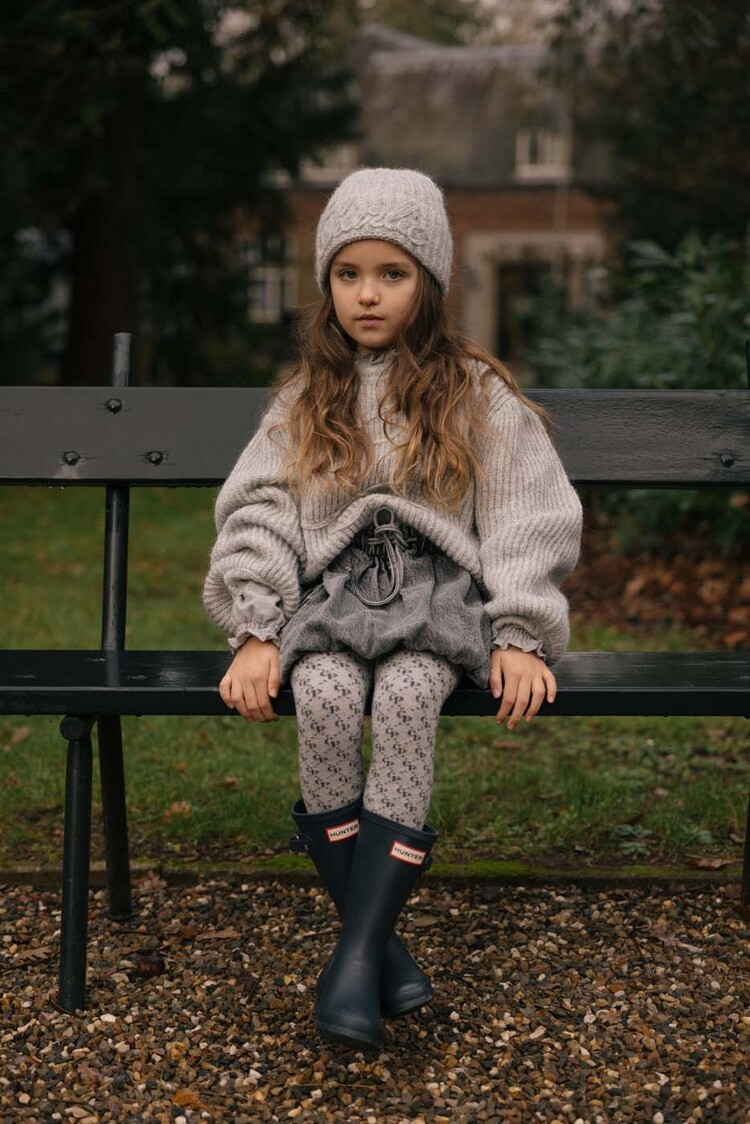 Charlie Petite Nadia Tights - Grey Melange