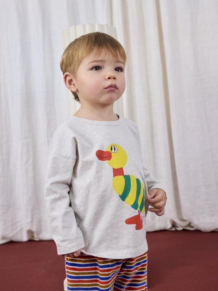 Bobo Choses Striped Duck T-shirt