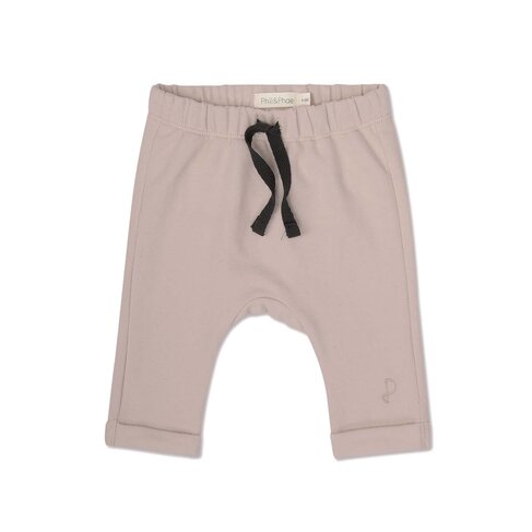 Phil & Phae Baby sweat pants cashmere - Faded dust