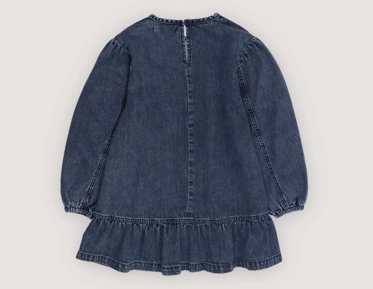 The New Society Mara Dress - Blue Denim