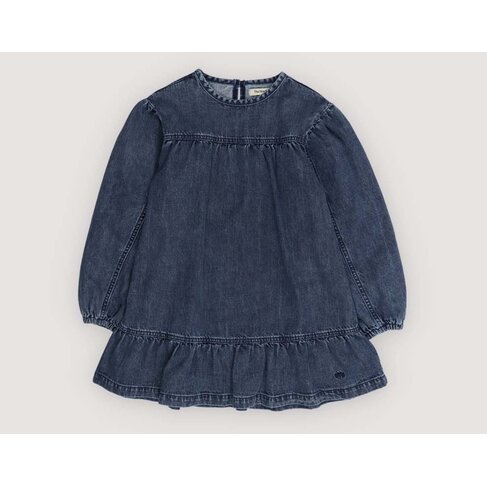The New Society Mara Dress - Blue Denim