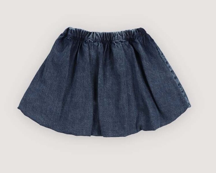 The New Society Mara Skirt - Blue Denim