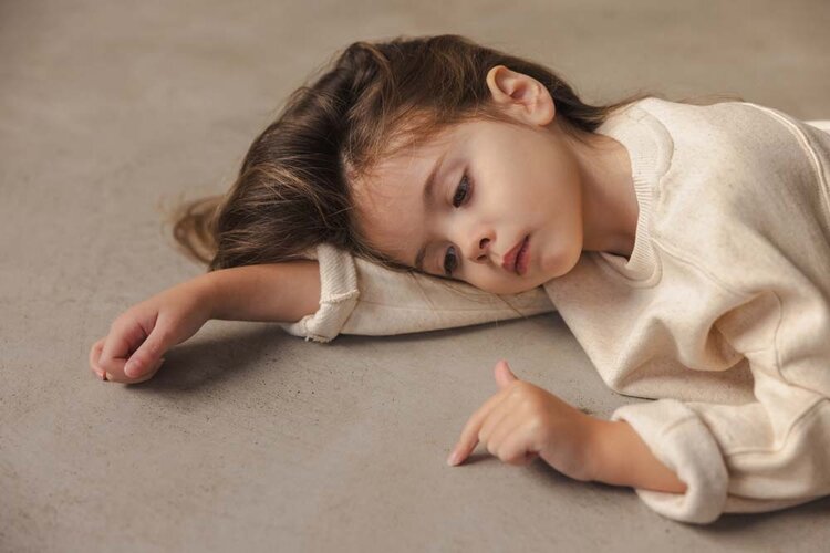 Phil & Phae Oversized tee l/s linen-blend - natural