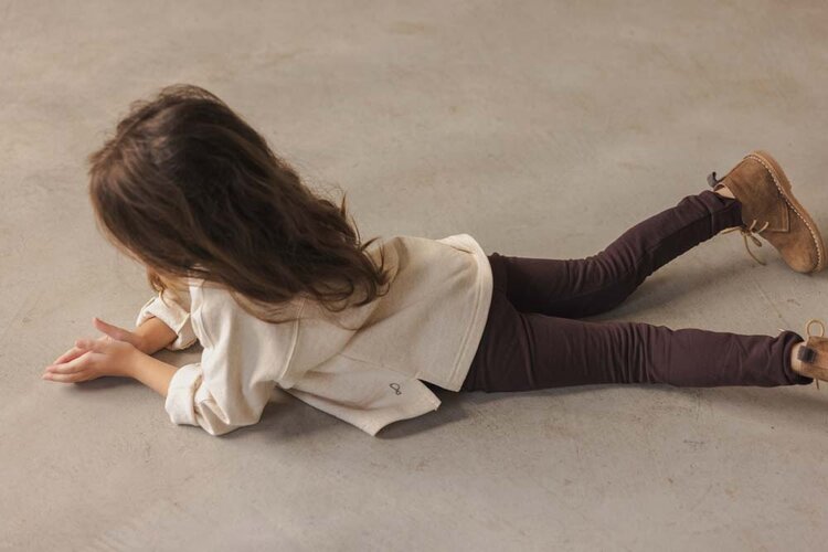 Phil & Phae Slim pants - dark umber