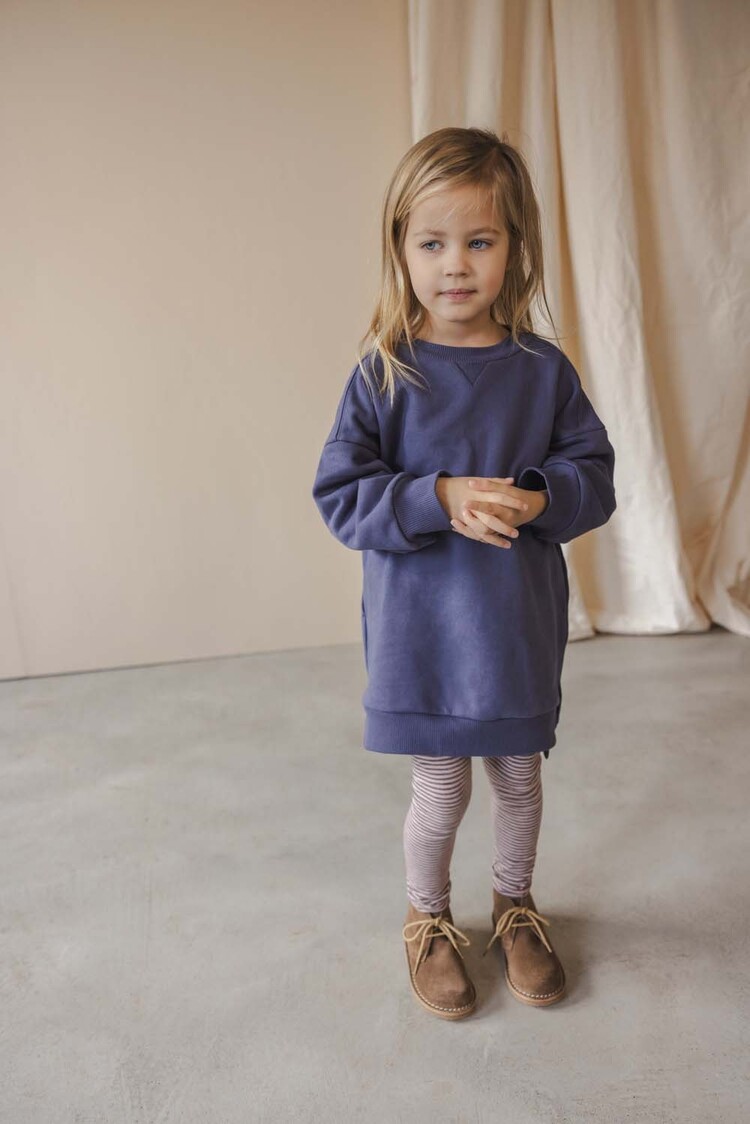 Phil & Phae Chunky sweater dress - dusk blue