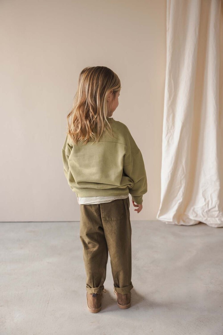 Phil & Phae Chunky sweater - soft moss