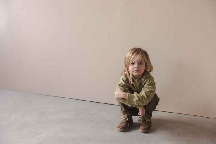 Phil & Phae Chunky sweater - soft moss