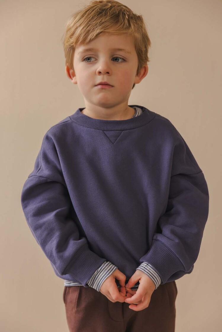 Phil & Phae Chunky sweater - dusk blue