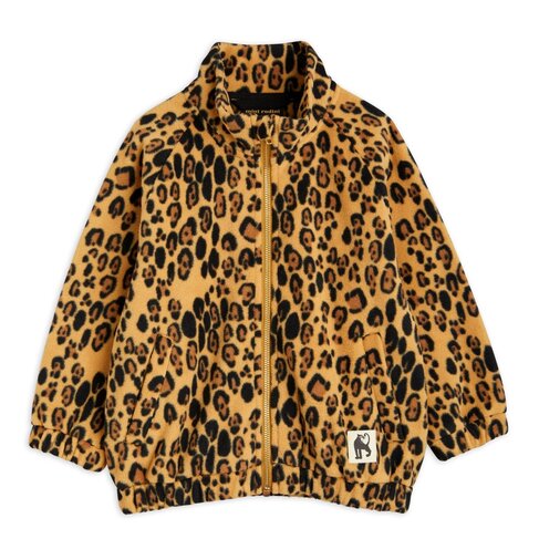 Mini Rodini Leopard Fleece Jacket