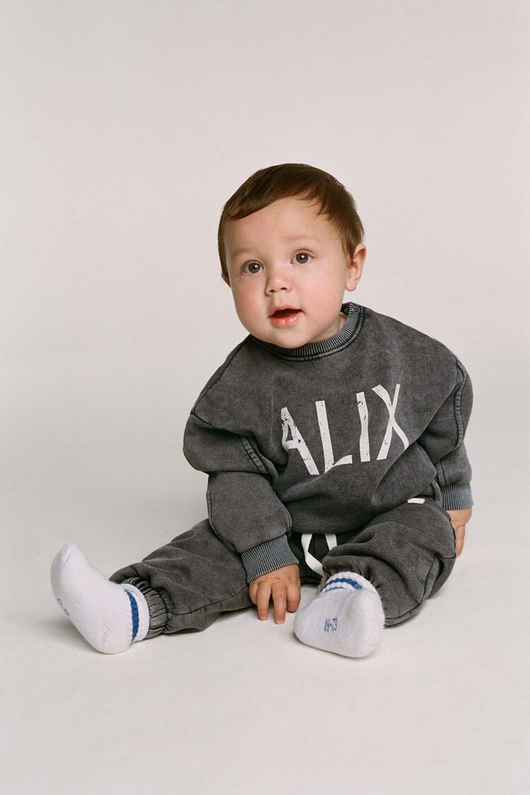 ALIX Clean sweatpants - Charcoal grey