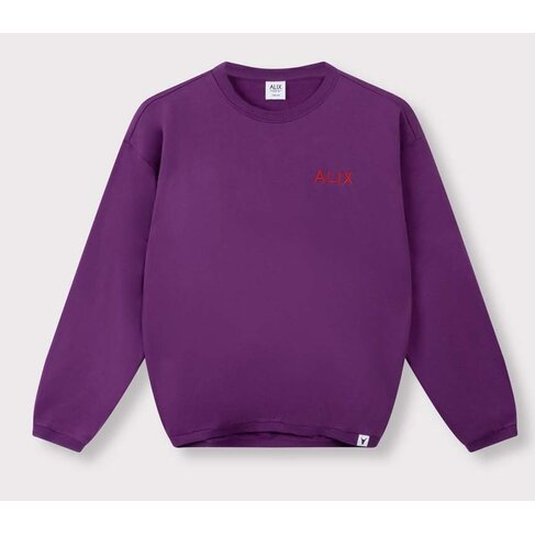 ALIX Clean sweater - Purple magic
