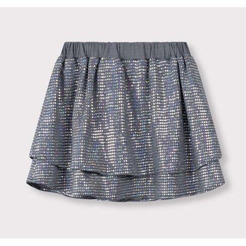 ALIX Glitter skirt - Silver