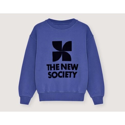 The New Society TNS Logo Teen Sweatshirt - Starlight Blue