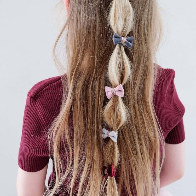 Mimi & Lula Tinkerbell mini  Bow Velvet Ponies