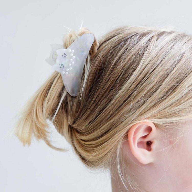 Mimi & Lula Pearly Kitty Claw Clip