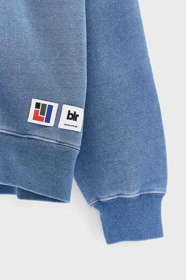 Bellerose Sweatshirt Fieko - Blue Jeans