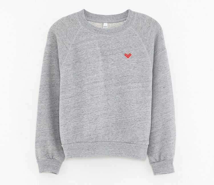 Bellerose Sweatshirt Fanchi - Heather Grey