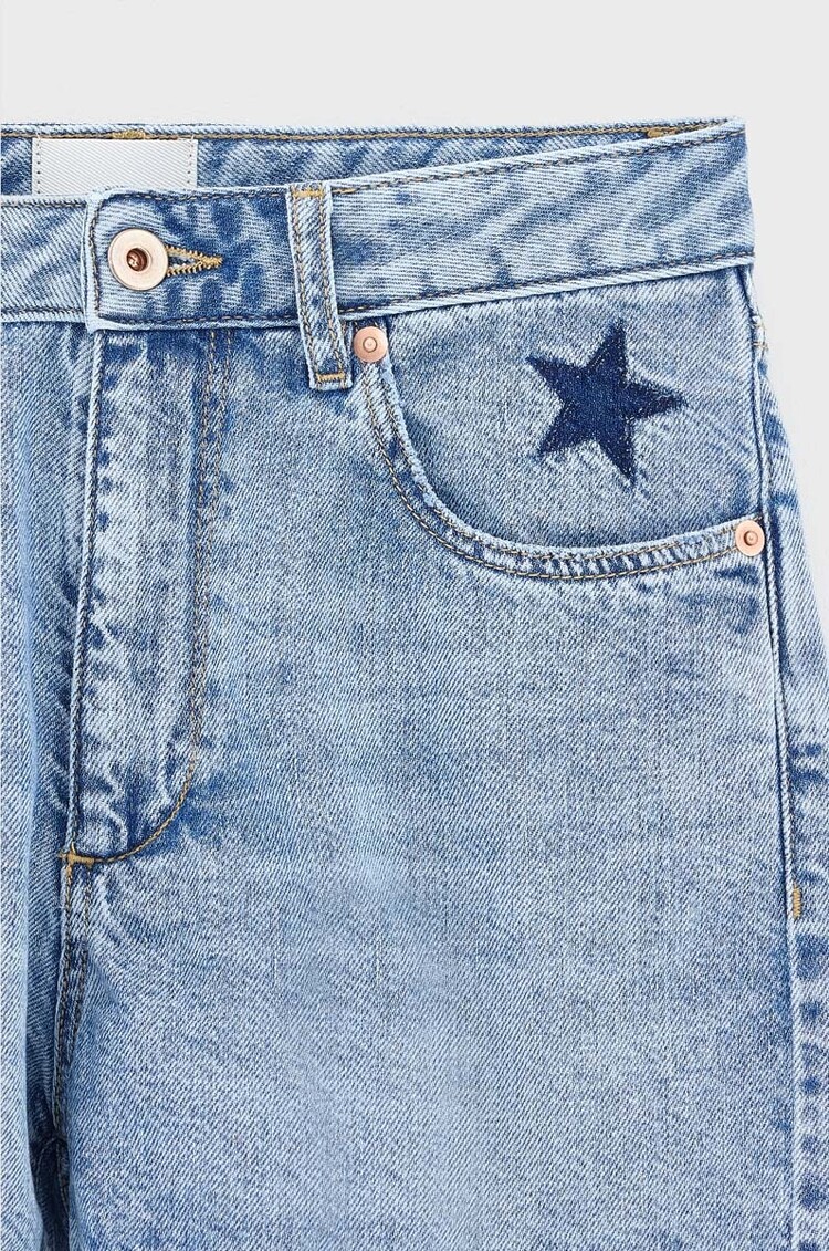 Bellerose Shorts Kyle - LT Blue Bleach