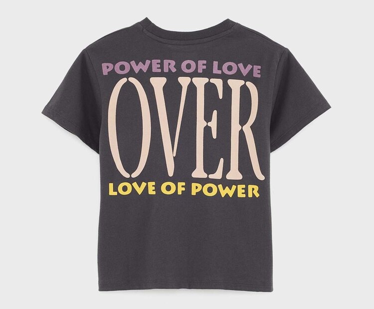 Bellerose T-shirt Argi - Black Sand