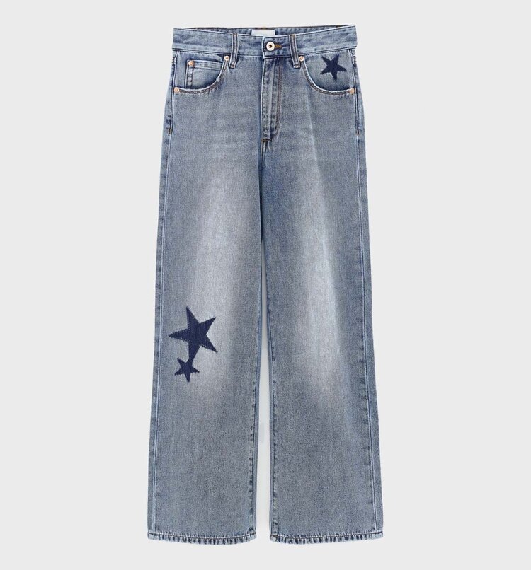 Bellerose Jeans Popies - LT Blue Stone