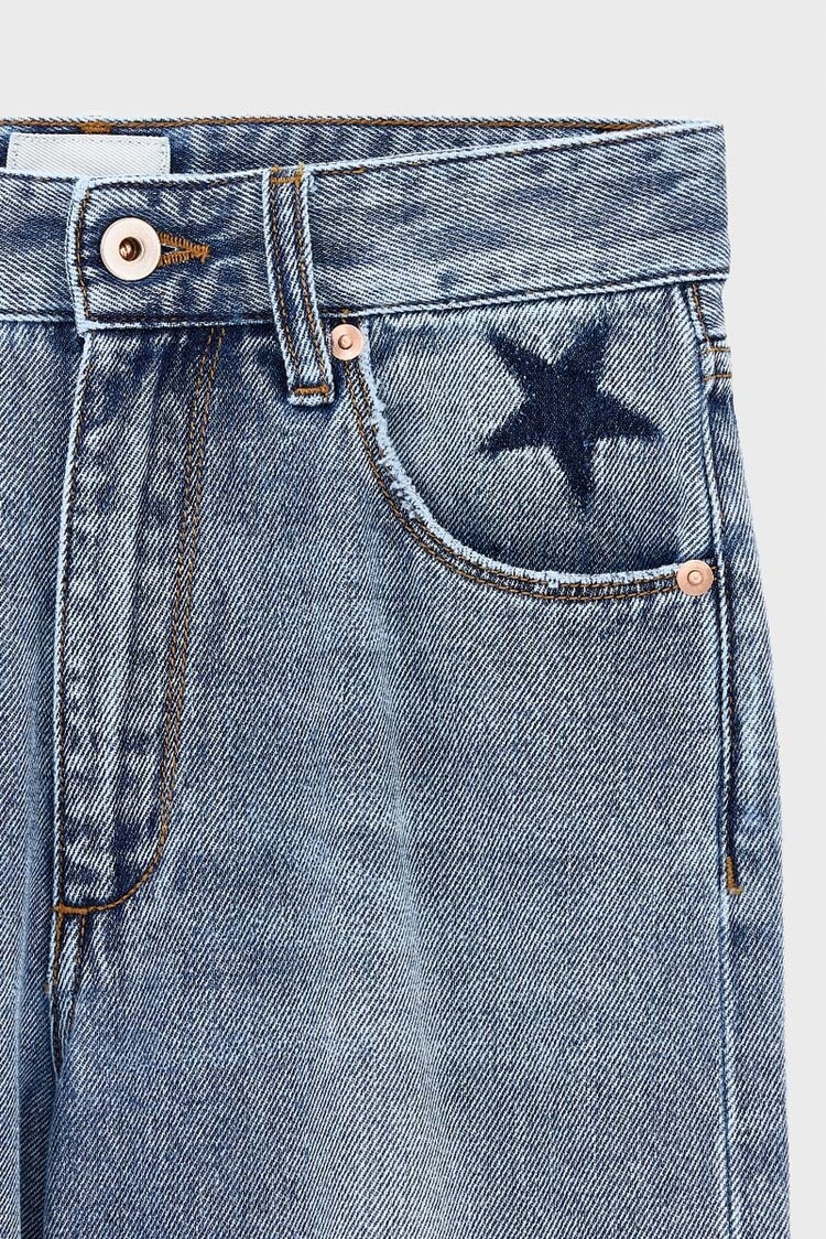 Bellerose Jeans Popies - LT Blue Stone