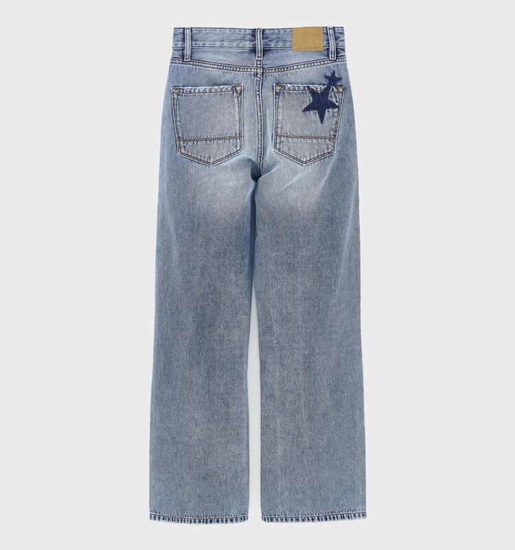 Bellerose Jeans Popies - LT Blue Stone