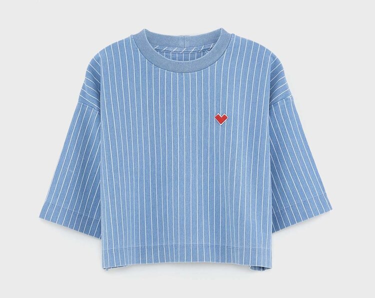 Bellerose Tshirt Athan - Blue Bonnet