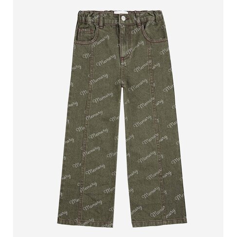 Bobo Choses Memory all-over denim pants