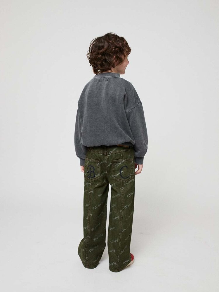 Bobo Choses Memory all-over denim pants