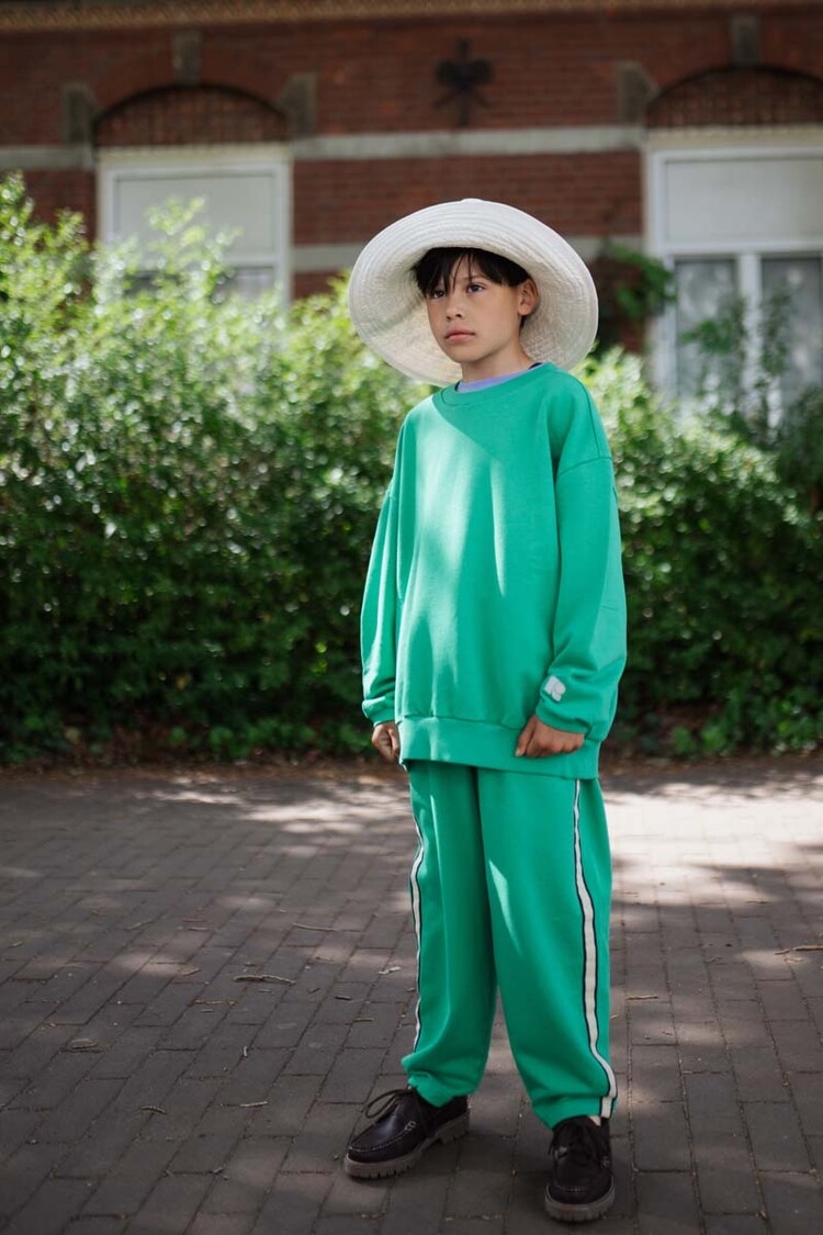 REPOSE AMS Cozydrop Sweater - Jumping Jade