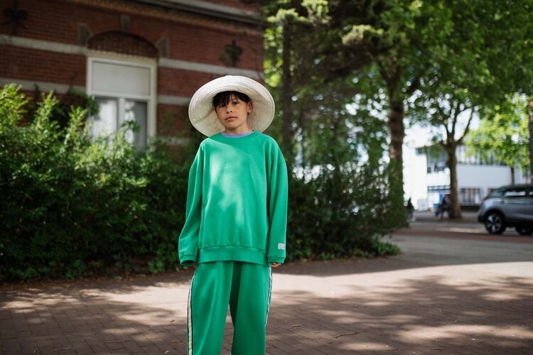 REPOSE AMS Cozydrop Sweater - Jumping Jade