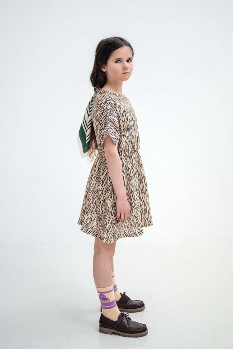 REPOSE AMS Easy Dress - Tiger Flame