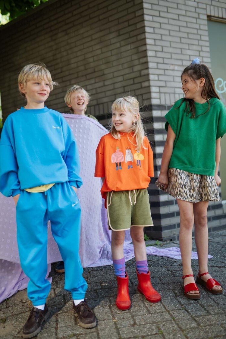 REPOSE AMS Skirt Short - Tiger Flame